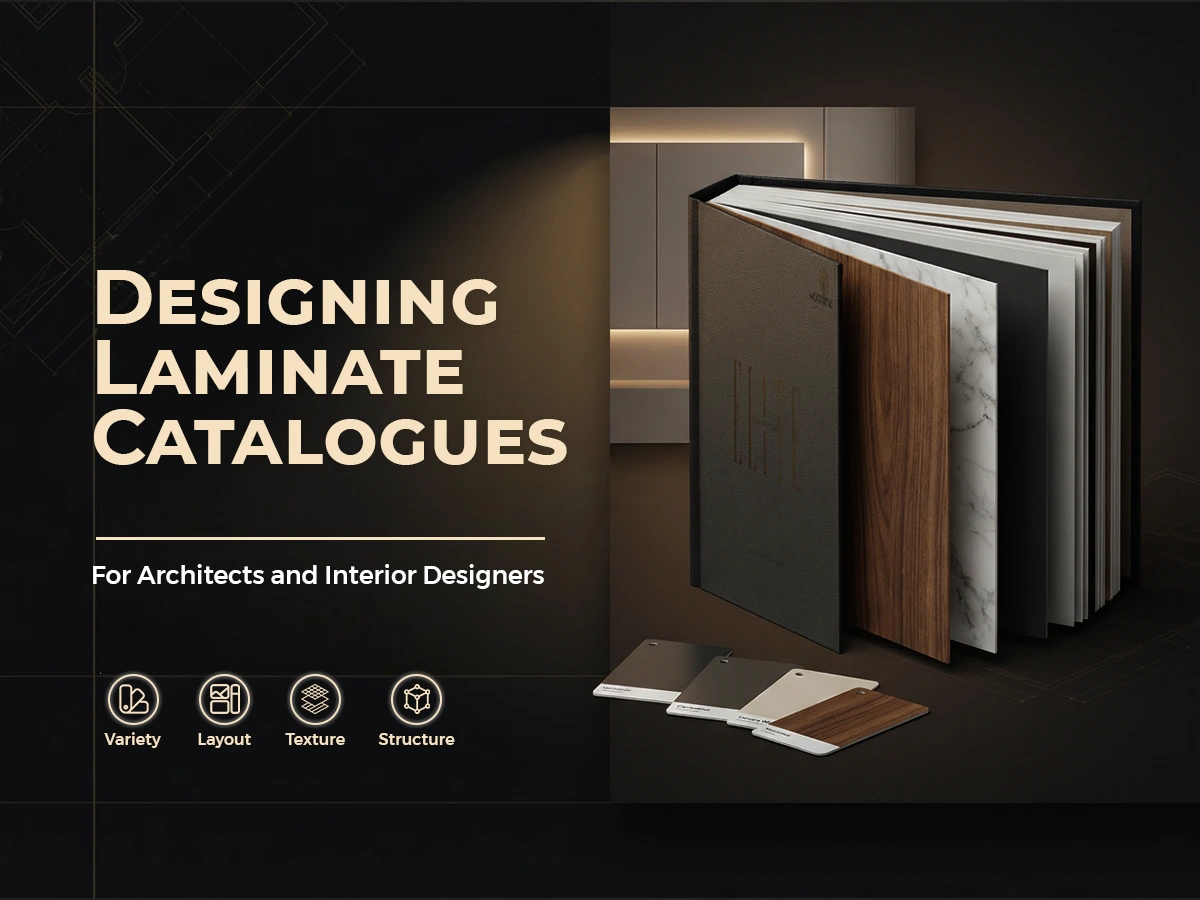Designing Laminate Catalogues for Architects and Interior Designers